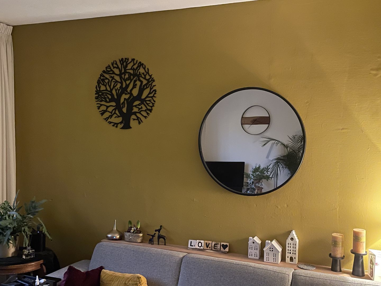 Customer photo review of Wanddecoratie | Levensboom rond