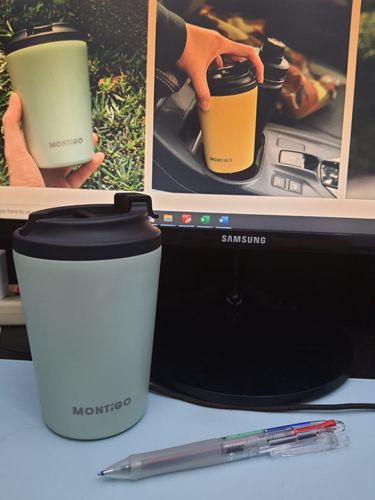 Customer photo review of 12oz Sense Coffee Cup 340ml