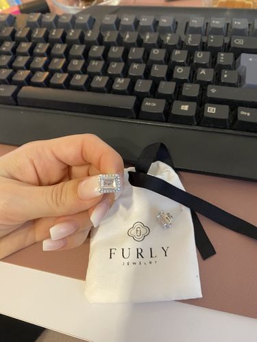 Customer photo review of Trésor Silber Ohrringe