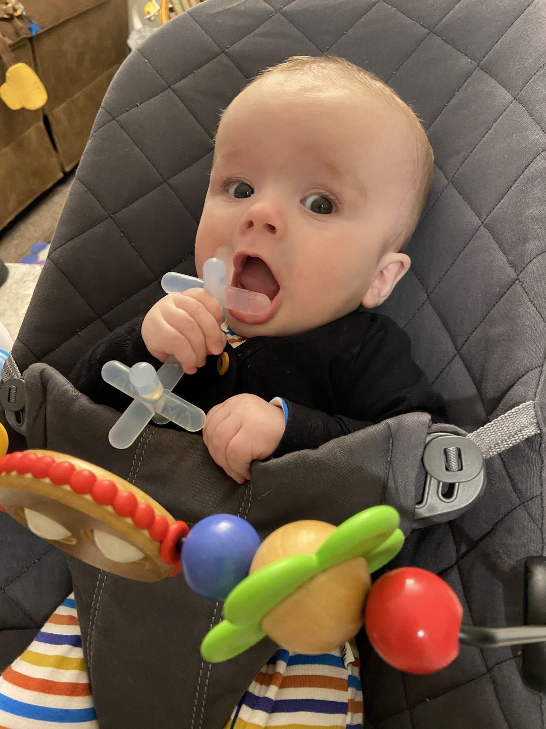 Customer photo review of moonjax® baby teether