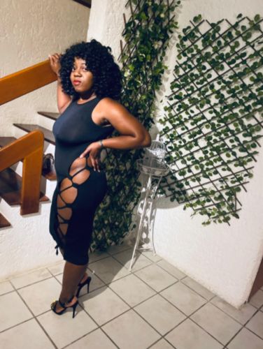 Customer photo review of Fashion Sexy Solid Hollowed Out O Neck Vest Dress