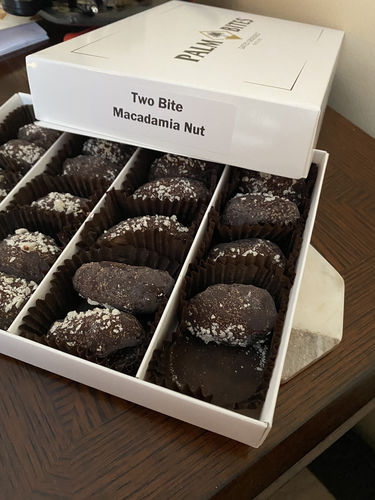 Customer photo review of Two Bite | Macadamia Palm Bites