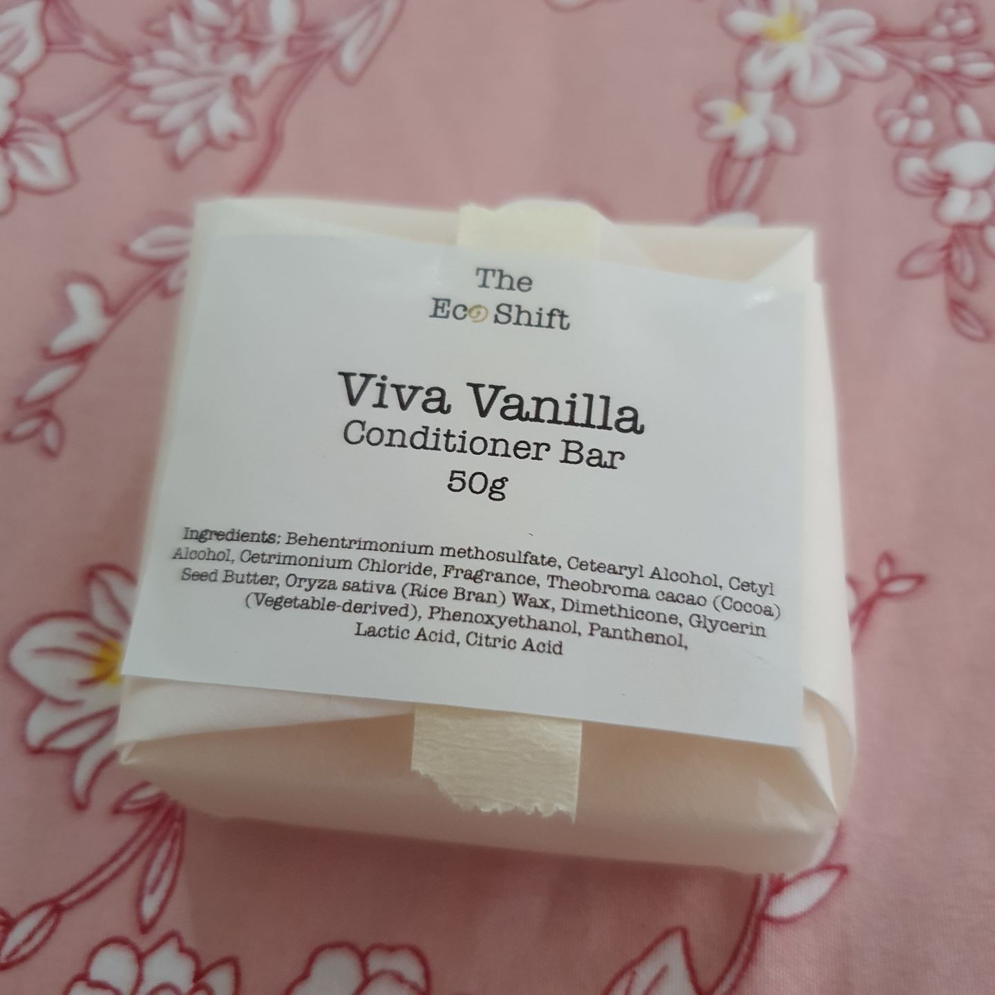 Customer photo review of Viva Vanilla | Conditioner Bar