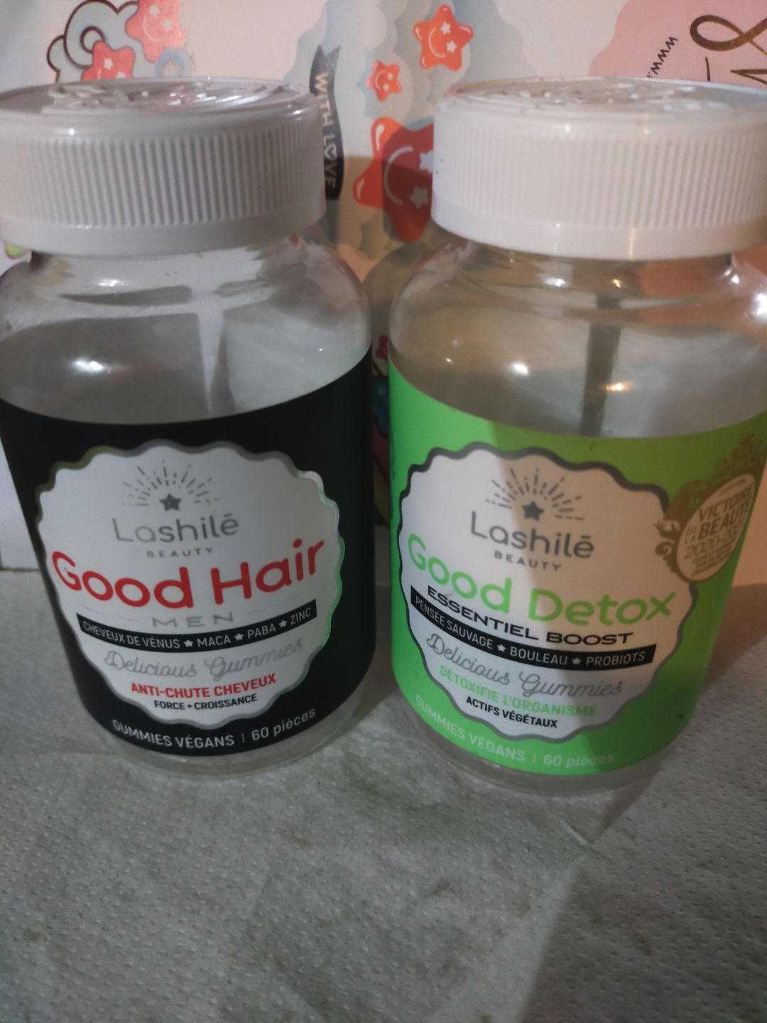 Customer photo review of Pack Hair Men et Detox