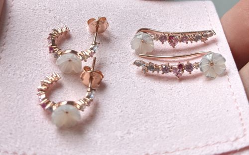 Customer photo review of Boucles d'oreilles Maëline