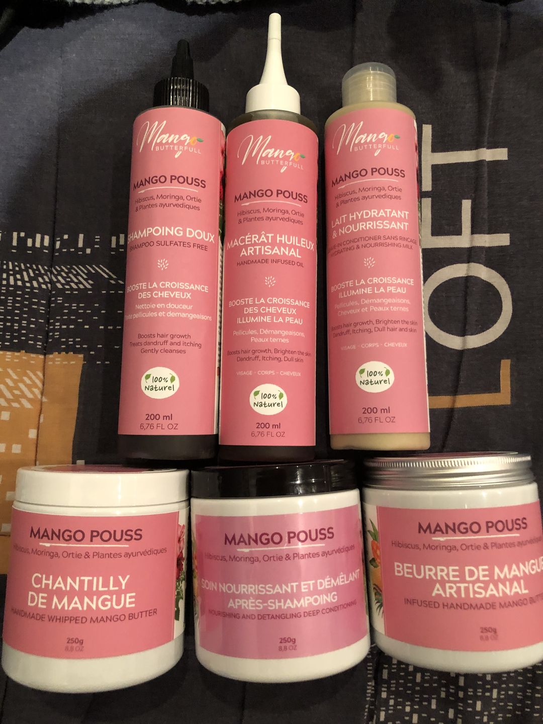 Customer photo review of Beurre de mangue artisanal POUSS