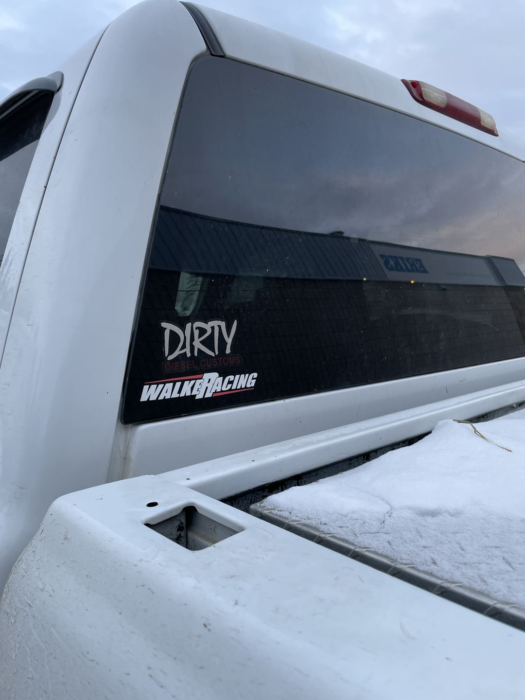 Customer photo review of Dirty Diesel Decals