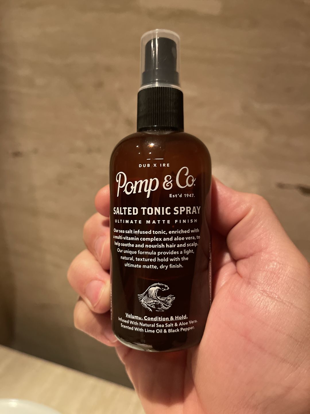 Customer photo review of Salted Tonic Spray 100ml