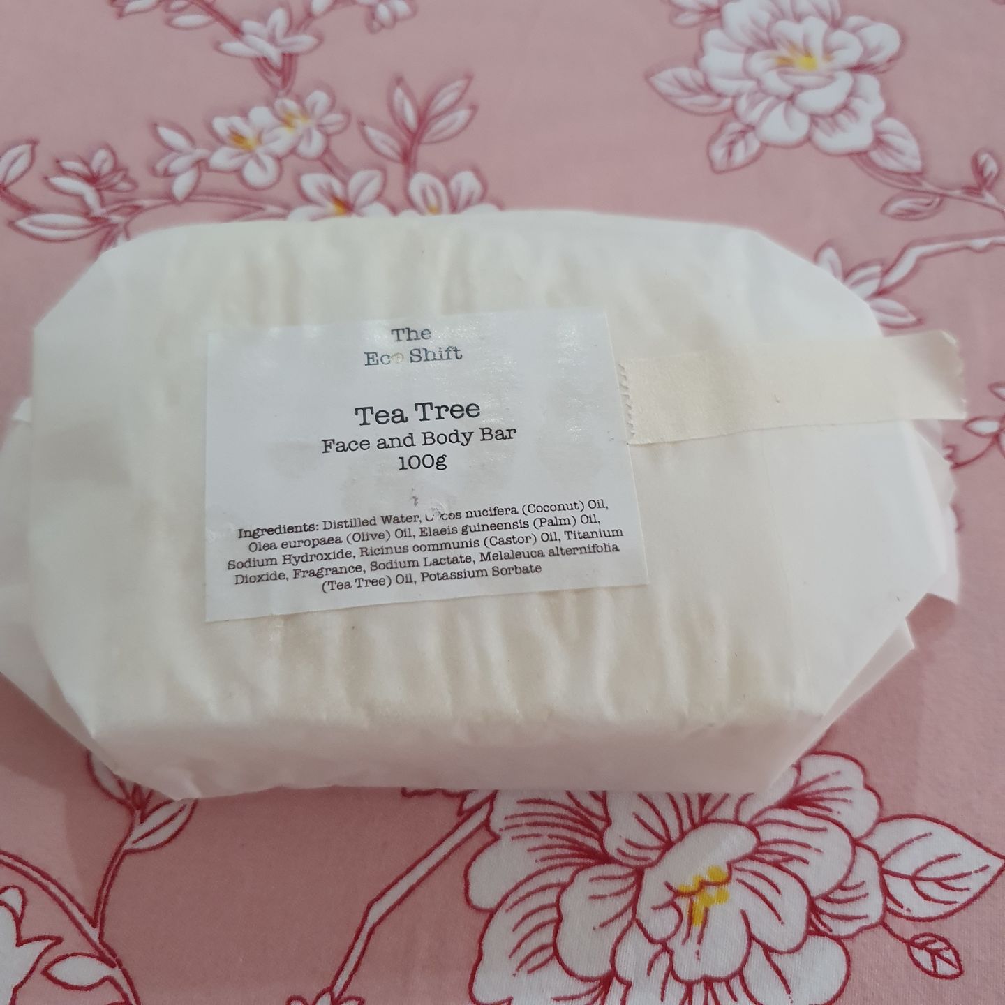Customer photo review of Tea Tree | Face & Body Bar