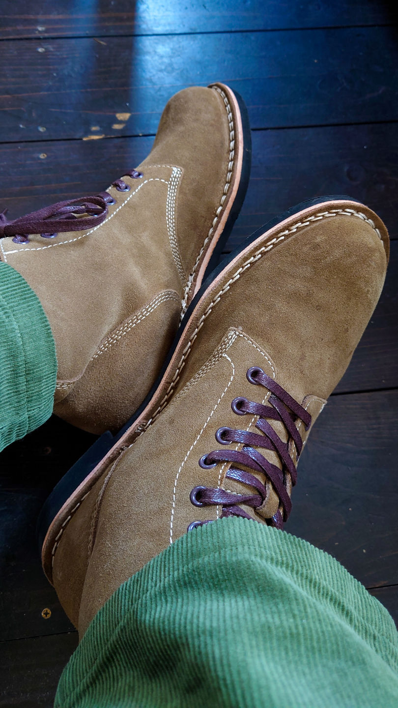 Customer photo review of M-43 サービスシューズ