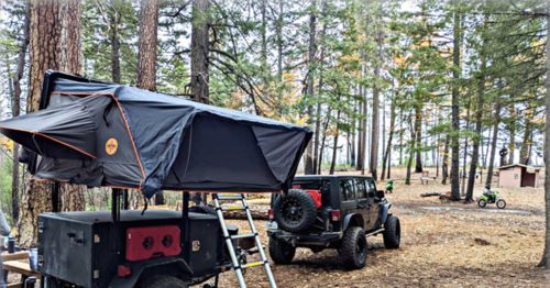 Customer photo review of Adventurer XL 4 Person Roof Top Tent
