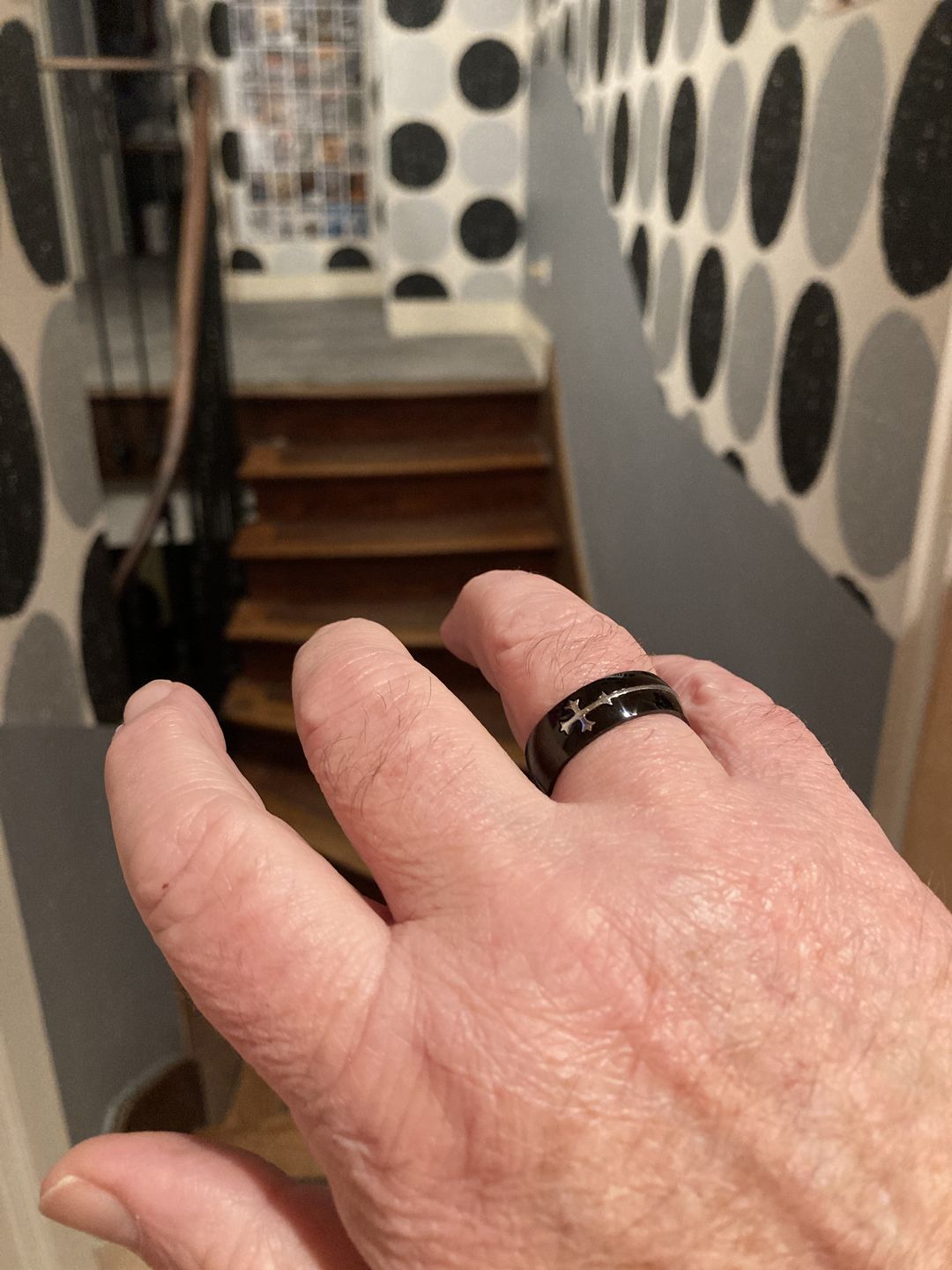 Customer photo review of Bague de la Guerre Sainte