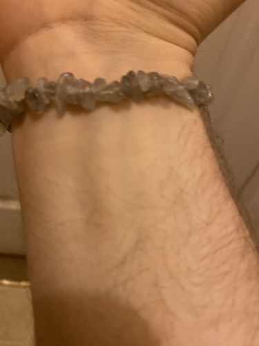 Customer photo review of Labradorite Chips Bracelet
