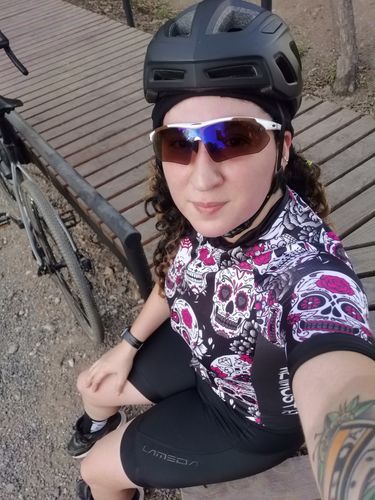 Reseña con foto de un cliente sobre Calza Free W09 Lameda Mujer