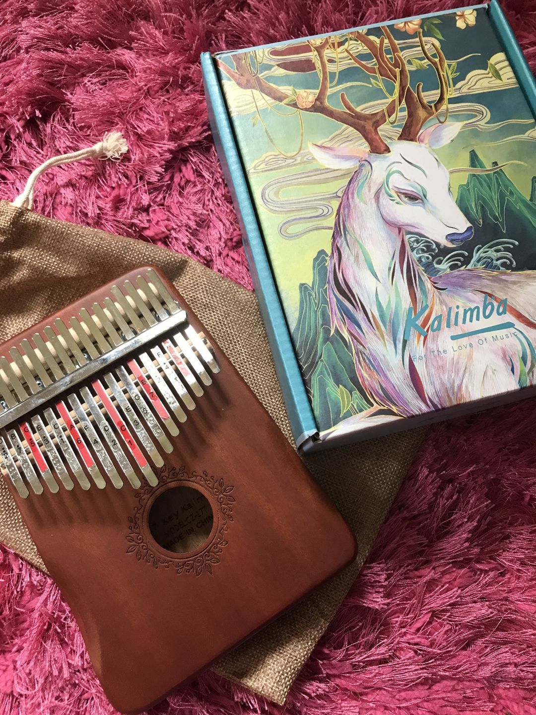 Customer photo review of Kalimba 17 Key Classic Natural (3 colours)