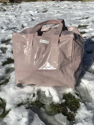 Customer photo review of 🅱 BLACK FRIDAY | Bolsa MyBigBag® L Rayas Rosa Empolvado Premium