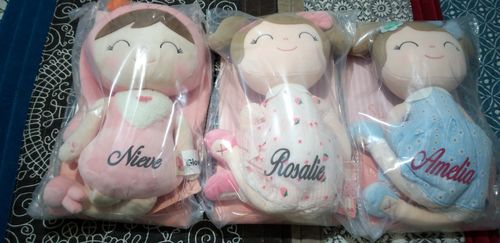 Customer photo review of Leyadoll Soft Plush Personalized Leya Doll, My First Baby Doll