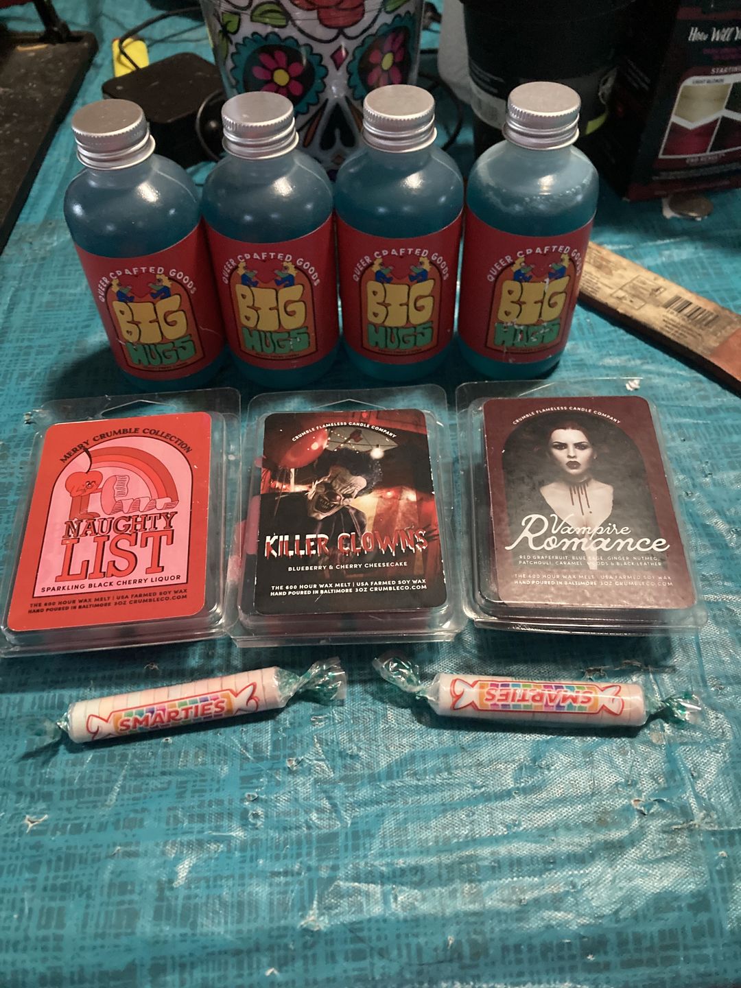 Customer photo review of Killer Clowns Wax Melts