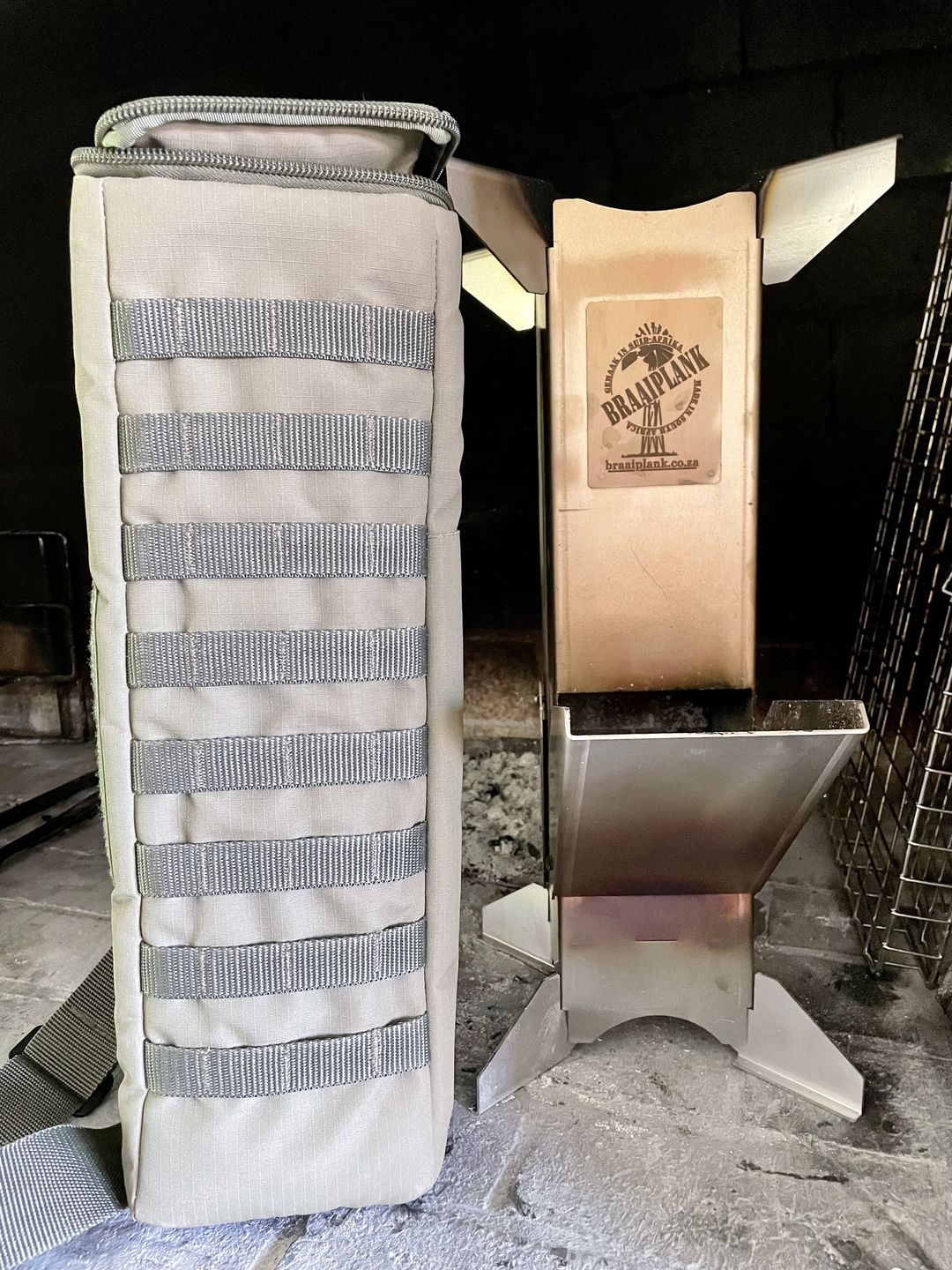 Customer photo review of Custom Carry Bag for the ROCKETSTOVE+