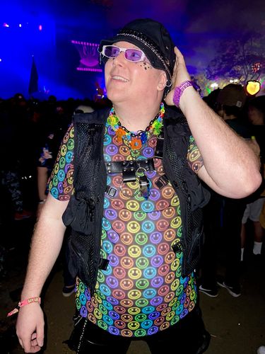 Customer photo review of Custom Mesh T-Shirt