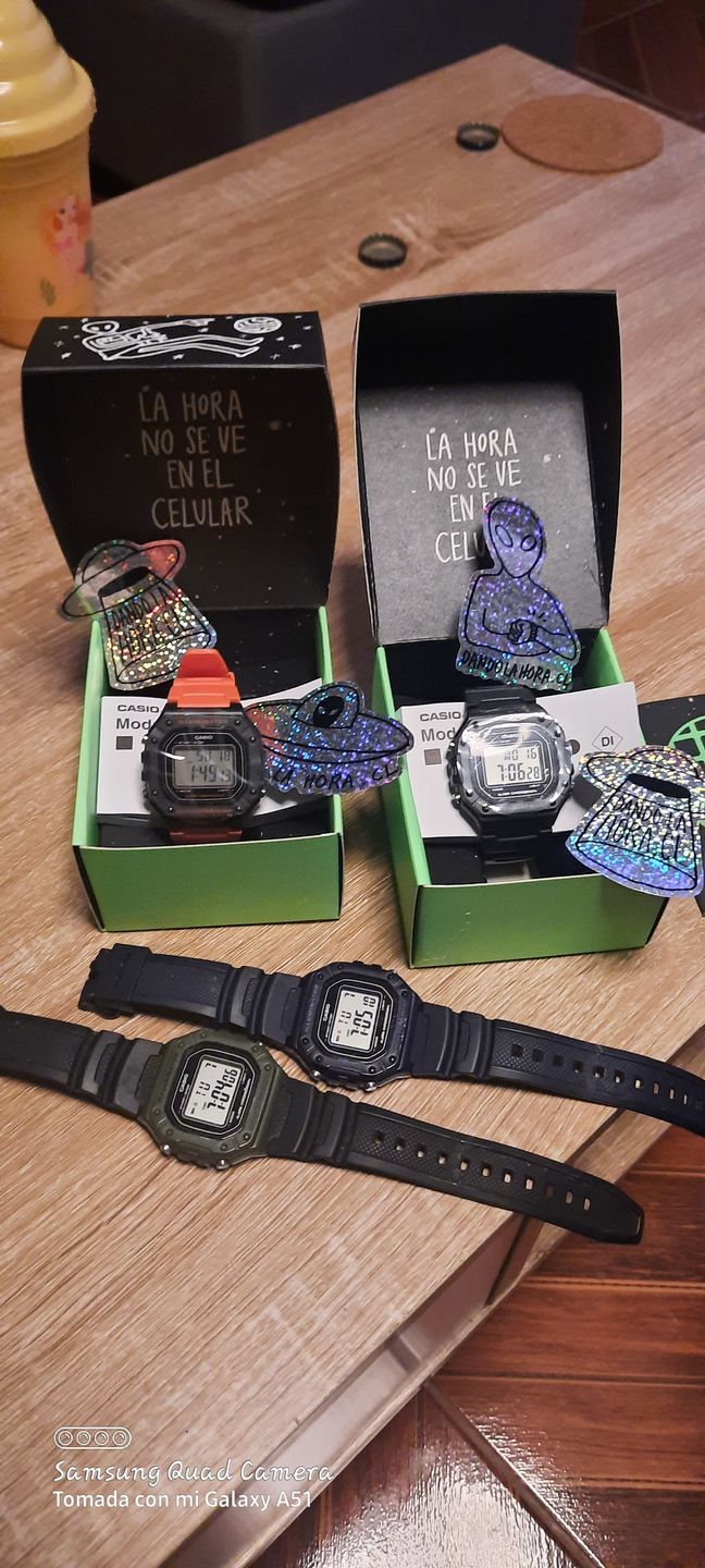 Customer photo review of Reloj Casio Vintage W-218H-1AVDF Negro
