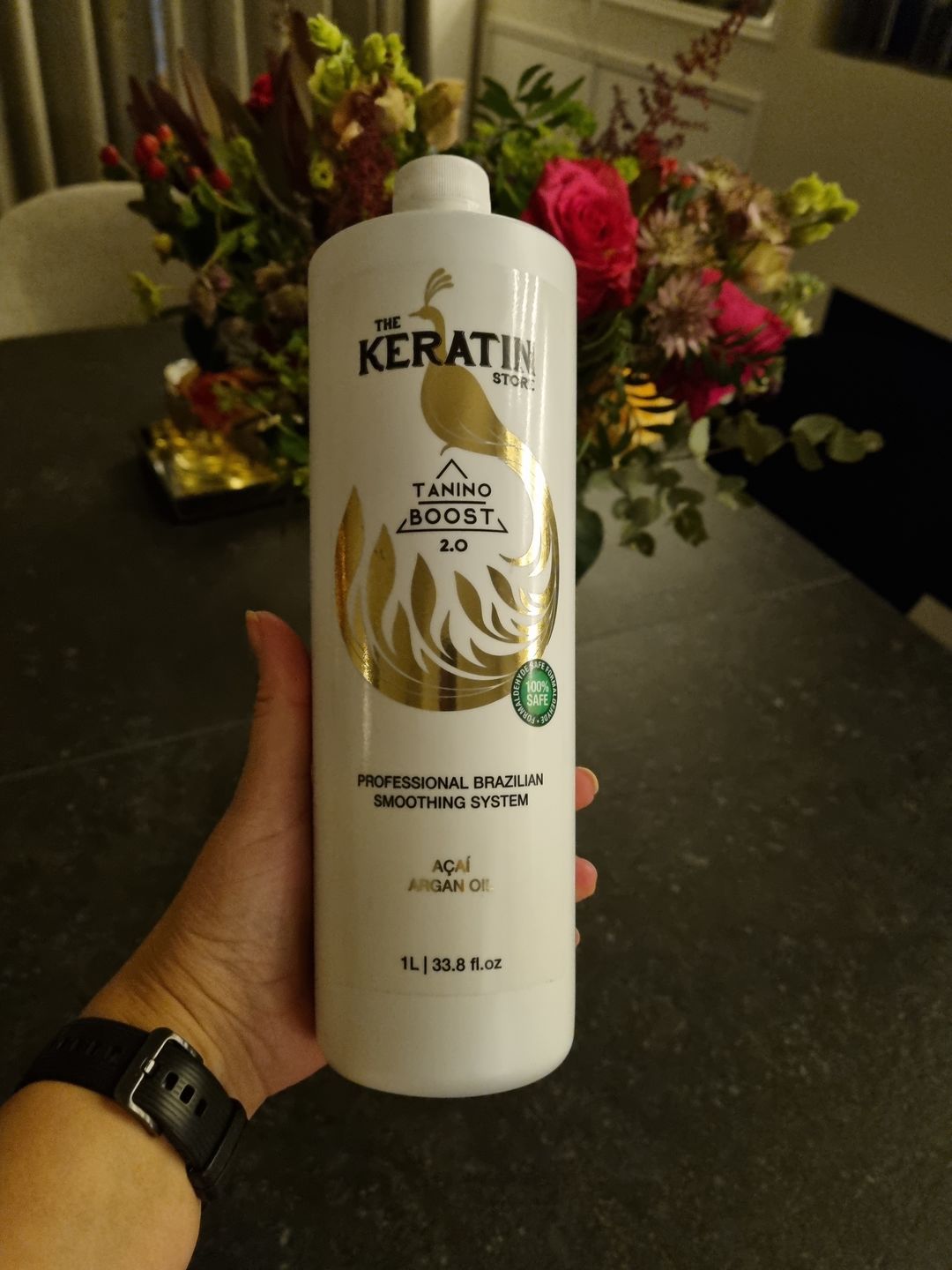 Customer photo review of TKS Tanino Blend Professional Smoothing System Treatment 2.0 - 1L