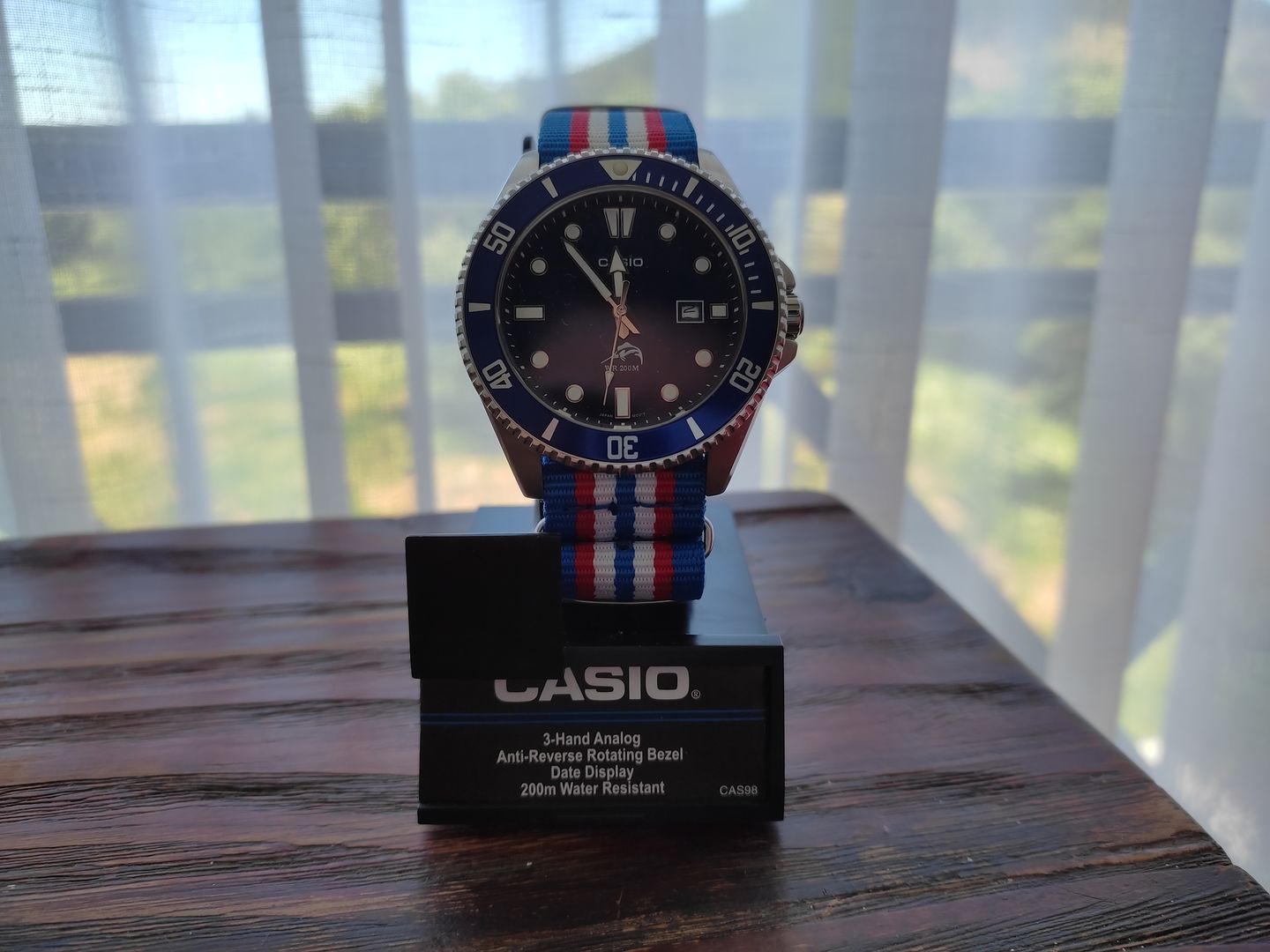 Customer photo review of Reloj Casio Submariner Marlin Duro MDV-106B-2AVCF Azul Buceo [EXCLUSIVO]