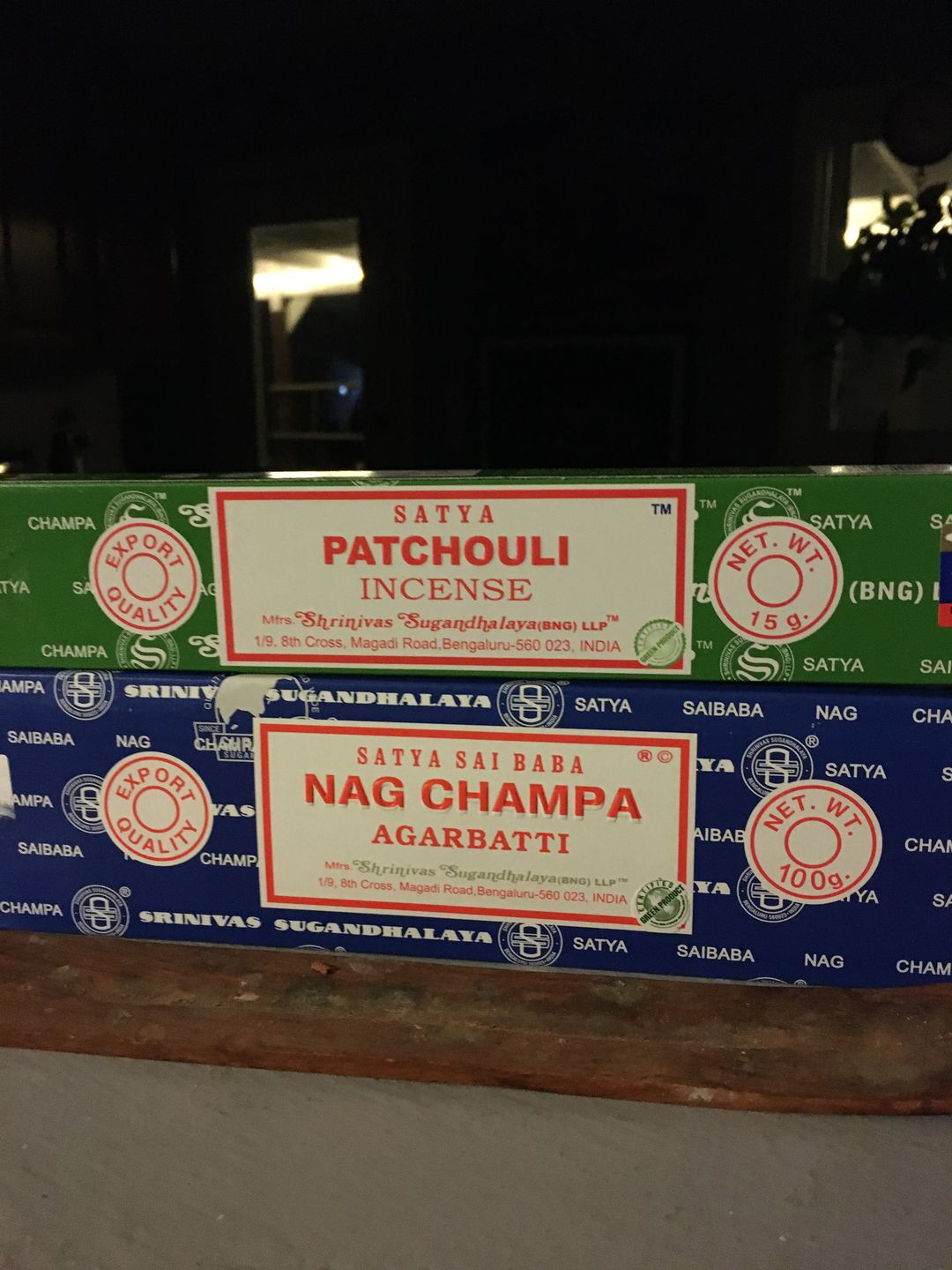 Customer photo review of Nag Champa Incense Sticks