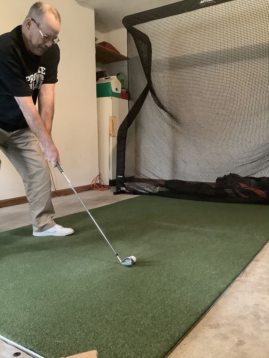 Customer photo review of The Net Return Pro Golf Turf