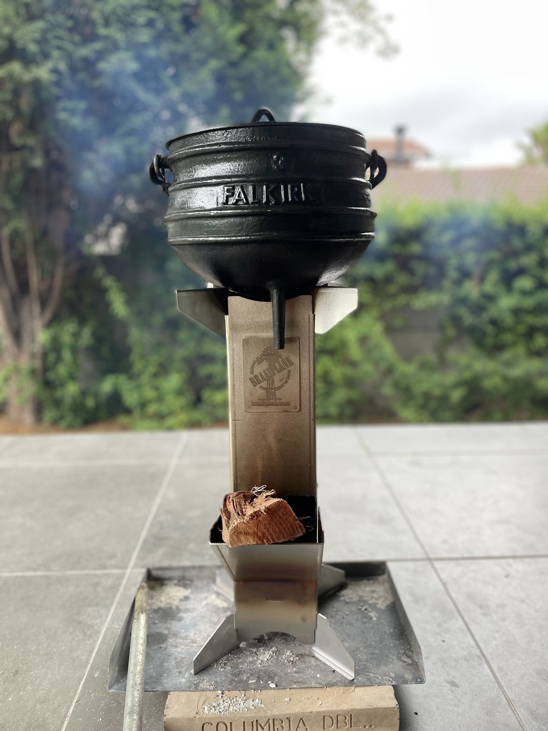 Customer photo review of BraaiPlank™ ROCKETSTOVE+