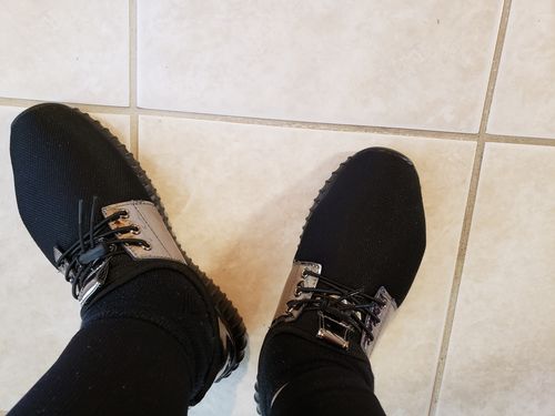 Customer photo review of Astra Sneakers - Instant Foot Pain Relief