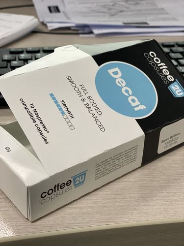 Customer photo review of Decaffeinated Blend