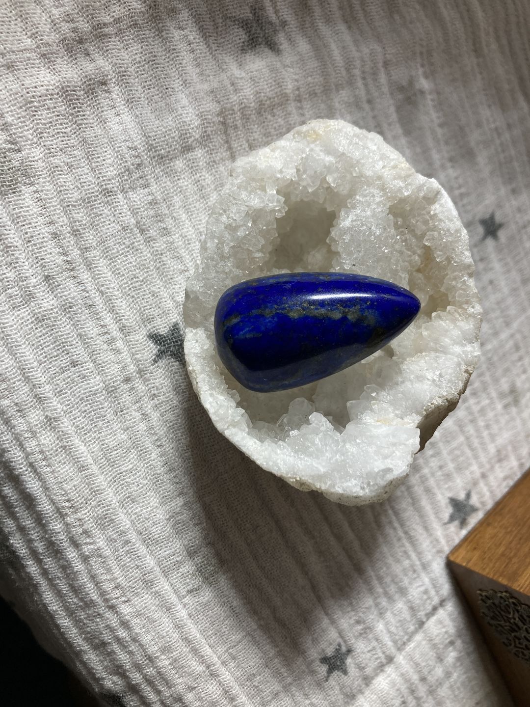 Customer photo review of Géode de quartz