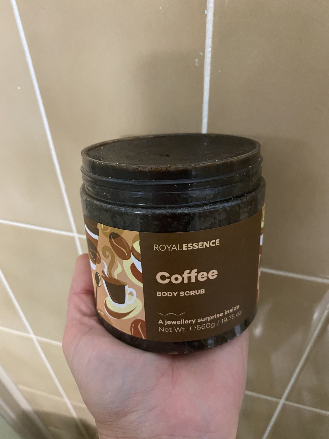 Customer photo review of Coffee (Body Scrub)
