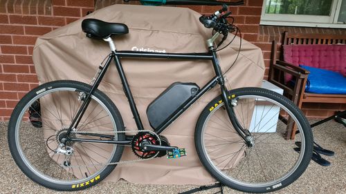 Customer photo review of Bafang 48V 750W BBS02B Conversion 68-73MM Kit and Jumbo 22.2Ah Battery 2A Charger