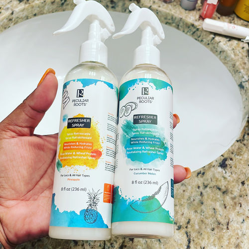 Customer photo review of Refresher Spray w/ Rose Water | 8 oz