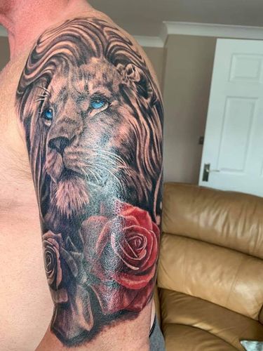 Customer photo review of Signature Tattoo Numbing Cream