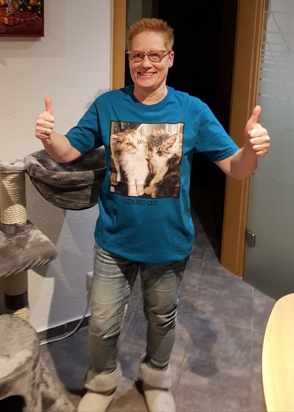 Customer photo review of Fotoshirt - Individuelles T-Shirt