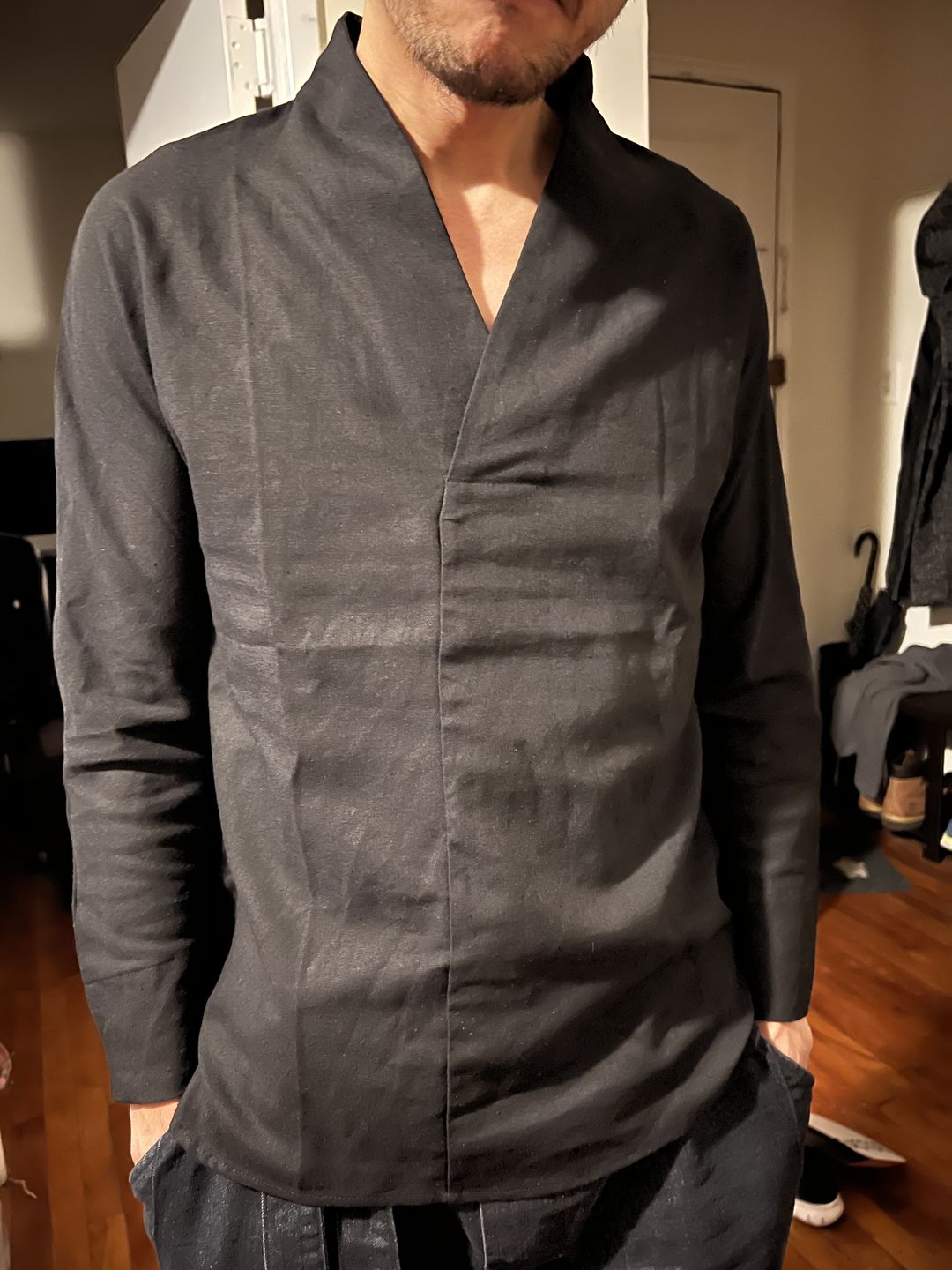 Customer photo review of Shinu Sleeve Shirt