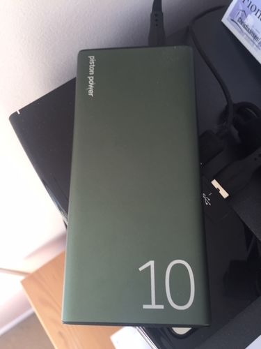 Customer photo review of Piston Power 10,000 with USB Power Delivery