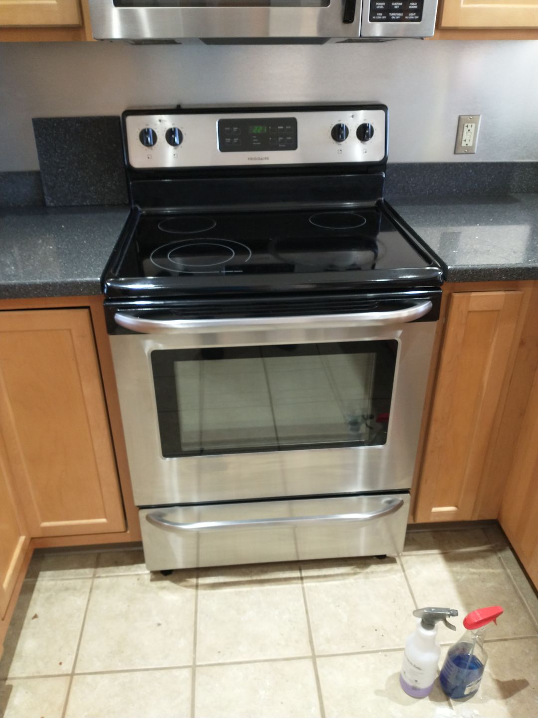 Customer photo review of Stainless Steel Cleaner & Polish Kit