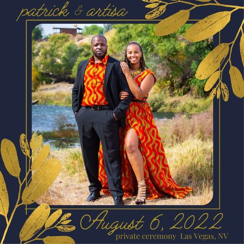 Customer photo review of African Print Deka Dress
