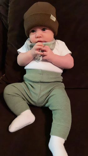 Customer photo review of Soft Knitted Cuff Beanie