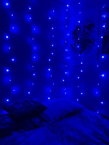Customer photo review of DormVibes Color Changing Wall Lights
