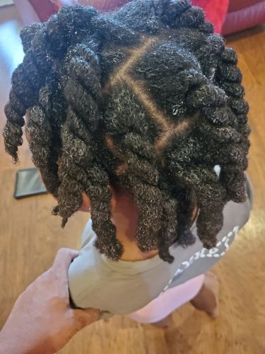 Customer photo review of "Groovy Hair Smoothie"- Styling Cream