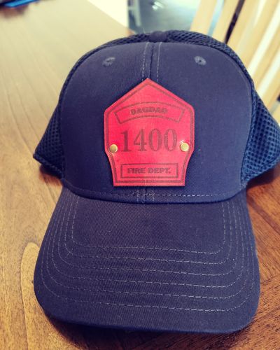 Customer photo review of Shield Hat - Navy