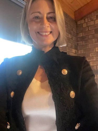 Customer photo review of Austere suede touch jacket