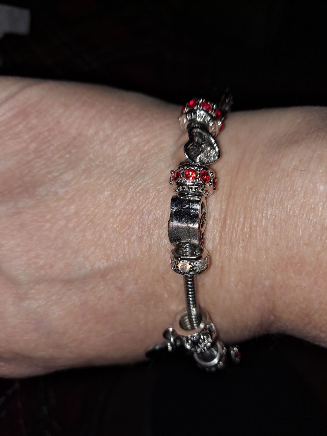 Customer photo review of I Love You Bracelet