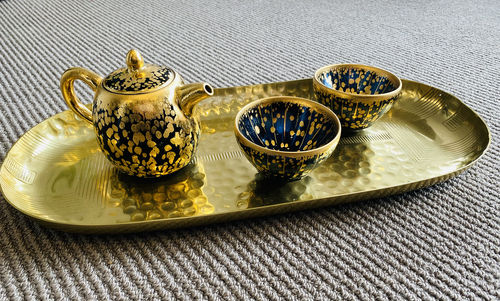 Customer photo review of Gold Teapot