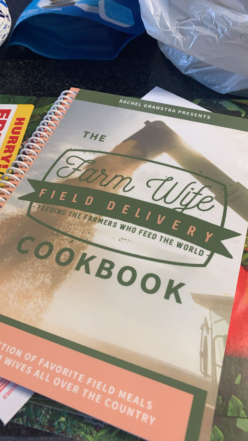 Customer photo review of Farm Wife Field Delivery Cookbook PREORDER